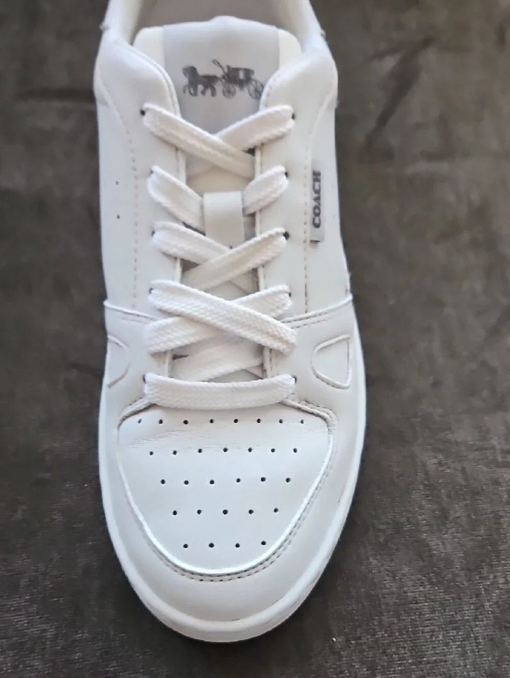 Coach clean white